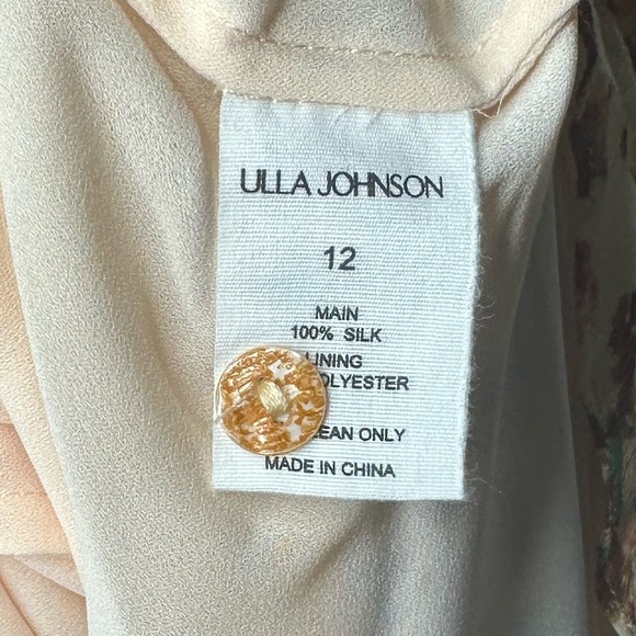 NWOT Ulla Johnson Avrelie
Floral Silk Midi Dress Size 12 - Picture 8 of 9
